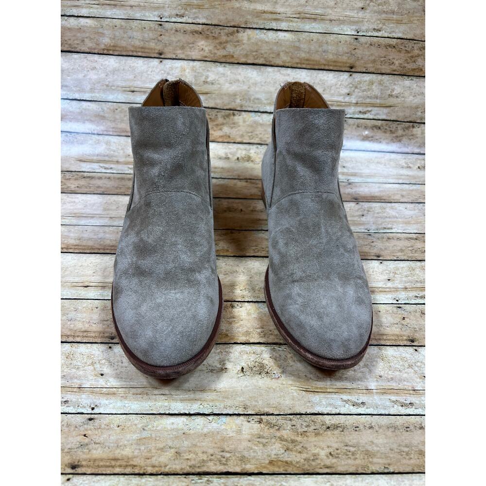 Kork-Ease Ryder Taupe Suede Ankle Booties Boots K53517 Women's Size 10 - Picture 2 of 9